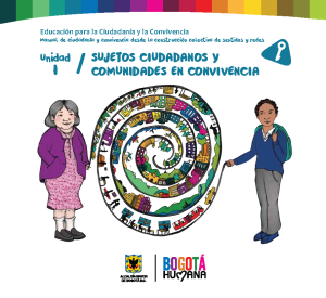 Manual 1. Sujetos ciudadanos y comunidades en convivencia