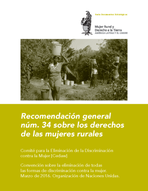 Recomendación general n.° 34 sobre los derechos de las mujeres rurales
