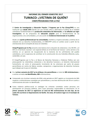 Informe: Tumaco, ¿víctima de quién?