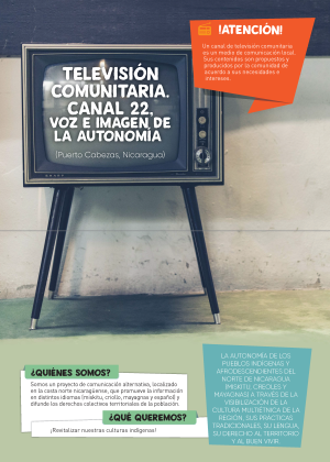 Televisión comunitaria. Canal 22, voz e imagen de la autonomía (Nicaragua)