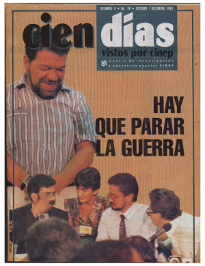 Cien Días n.° 16 octubre-diciembre de 1991