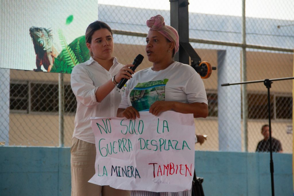 El 14 de junio se desarrolló la audiencia pública para evaluar la licencia ambiental del proyecto “Mina Cañaverales”, en este territorio