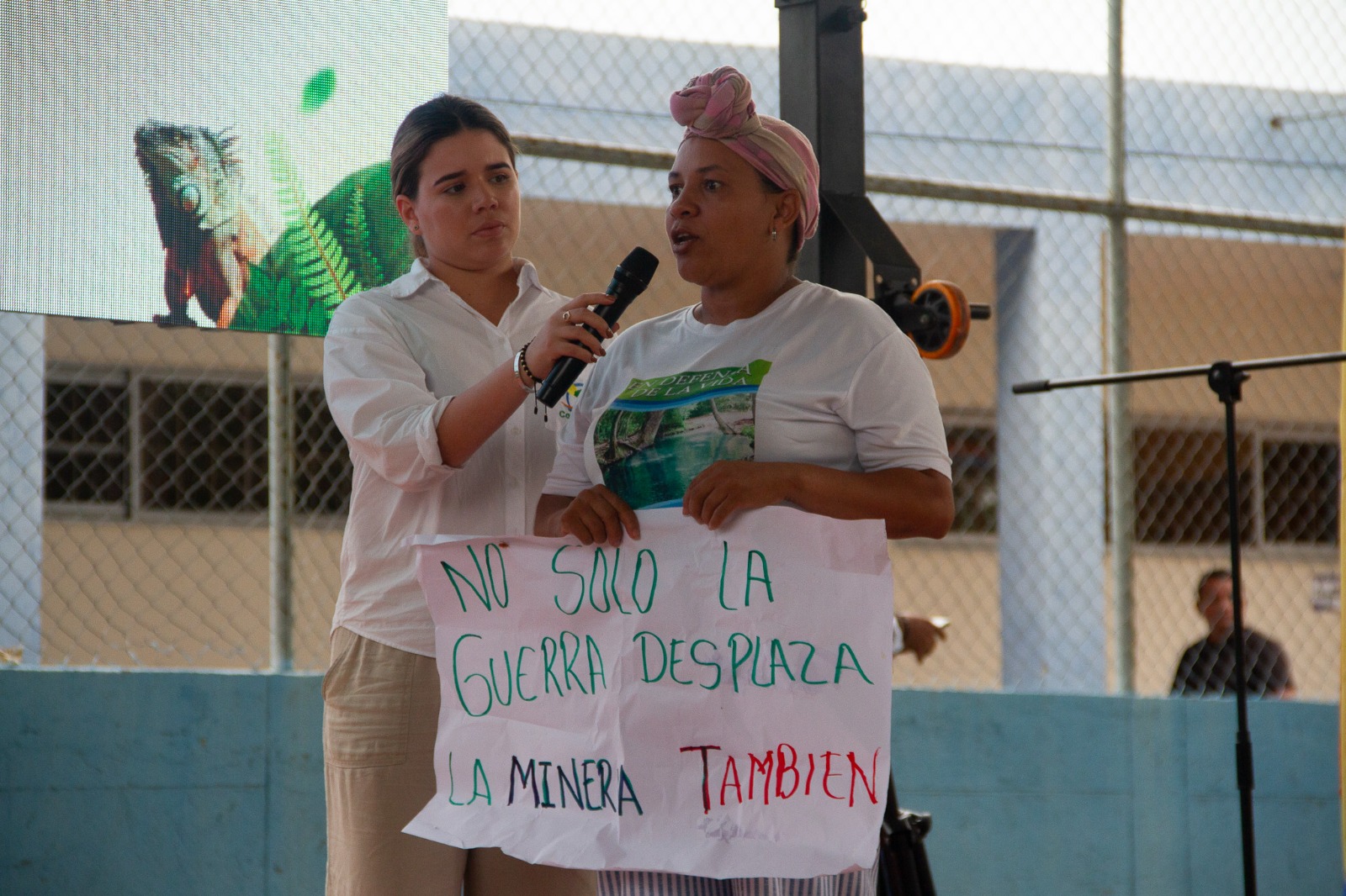Audiencia pública ambiental del Caso Cañaverales, La Guajira