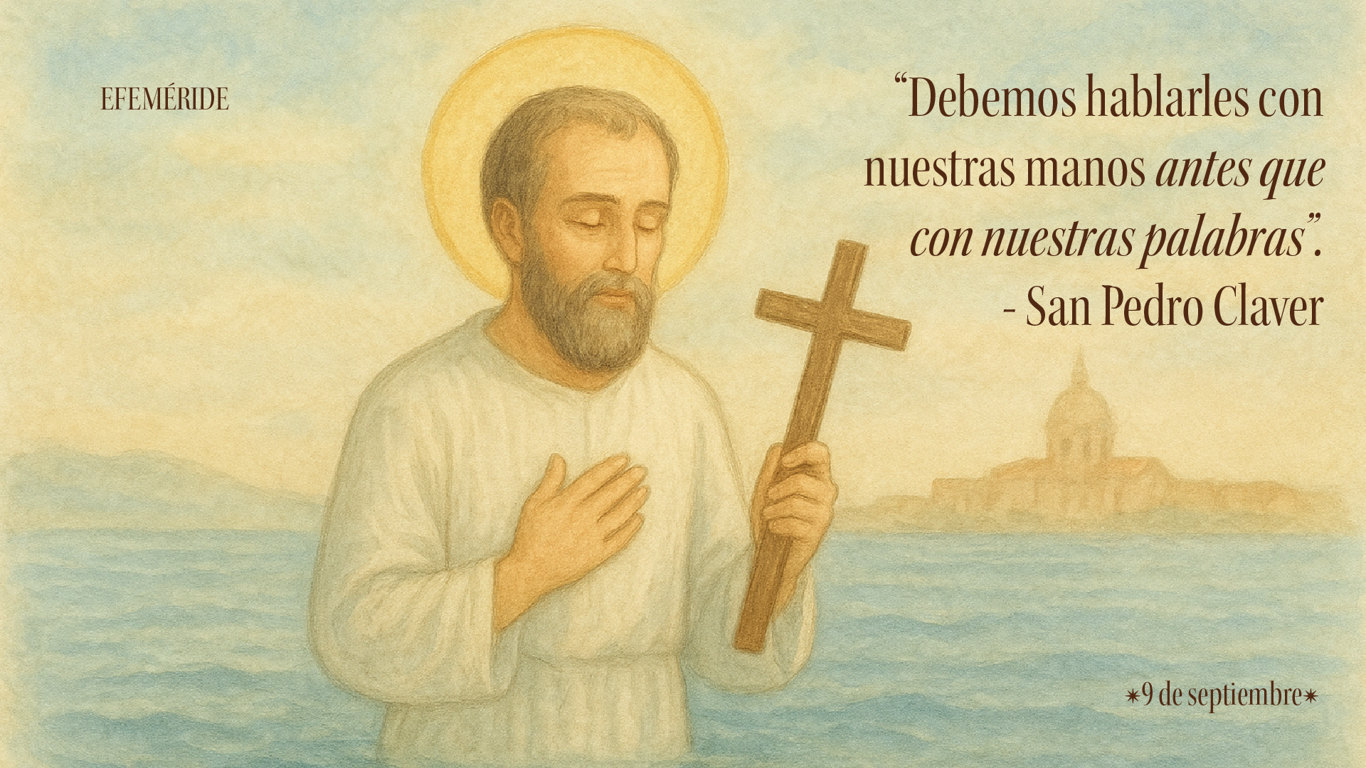 Día Nacional de los Derechos Humanos: el legado de San Pedro Claver en Colombia