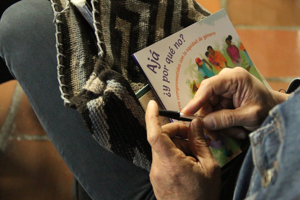 Lanzamiento Ajá, ¿y por qué no? Hombres comprometidos con la equidad de género